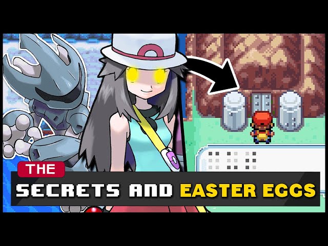 99% DON'T KNOW THESE SECRETS & EASTER EGGS in Pokemon FireRed & LeafGreen