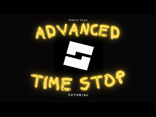 HOW TO MAKE A TIME STOP ABILITY IN ROBLOX STUDIO (JJBA-INSPIRED)