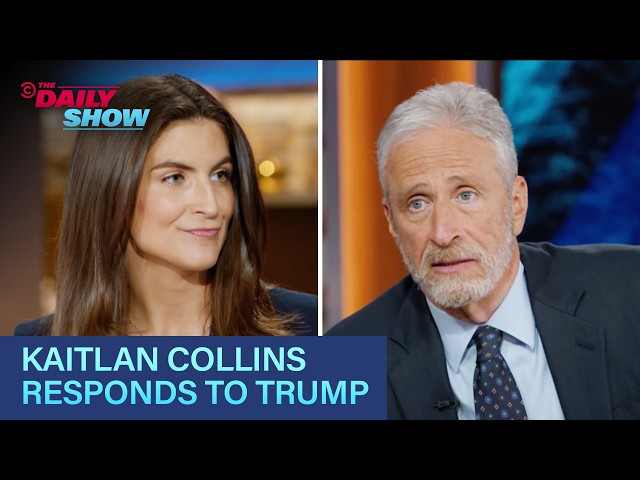 Kaitlan Collins on How She Handles Trump’s Verbal Attacks | The Daily Show