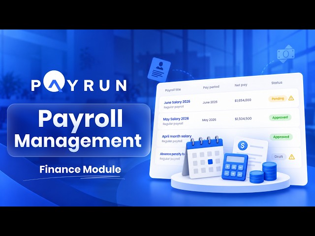 How to Process Payroll & Build Salary Structures in Payrun
