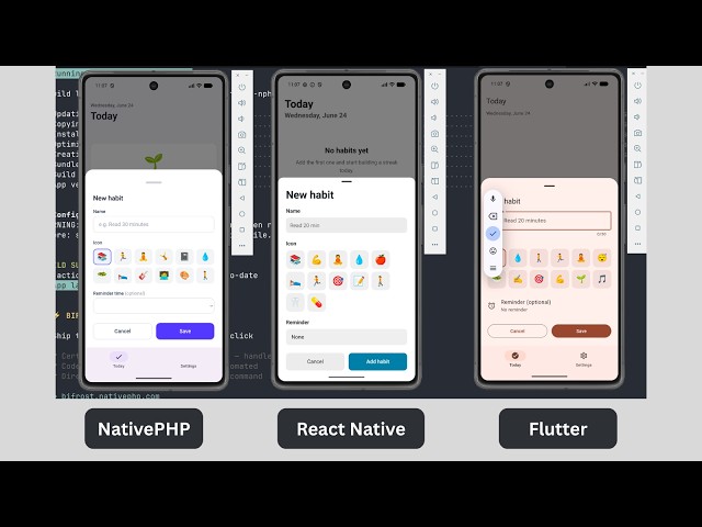 Mobile Apps for Laravel Devs: NativePHP vs React Native vs Flutter