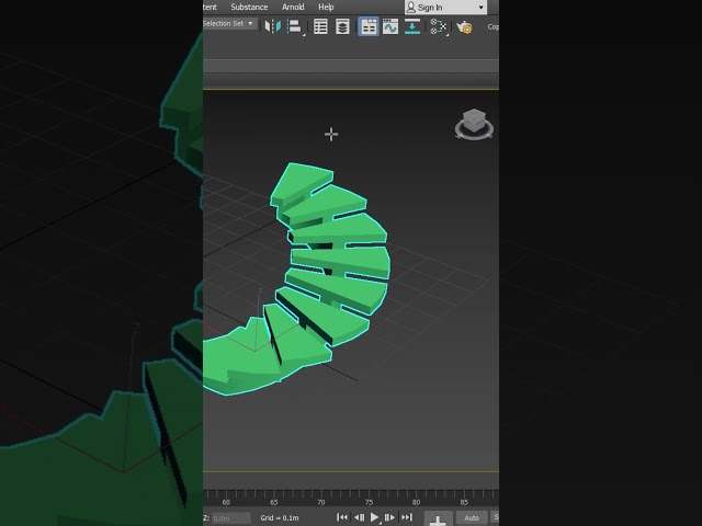 3ds Max Trick: Fast Spiral Staircase Tutorial