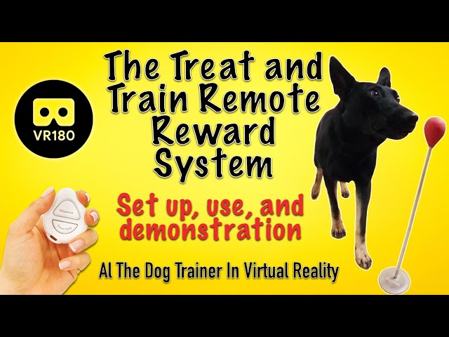 The Treat and Train Remote Reward System! Basic Overview and Getting Started.  In Virtual Reality!