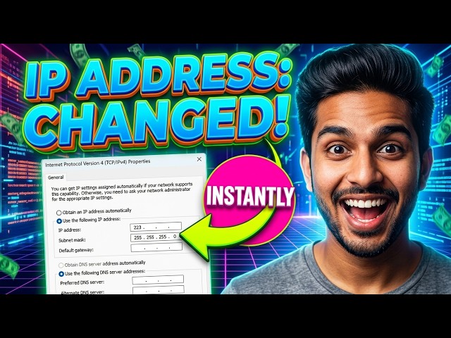How to Change IP Address Windows 11 | Simple Step-by-Step Guide