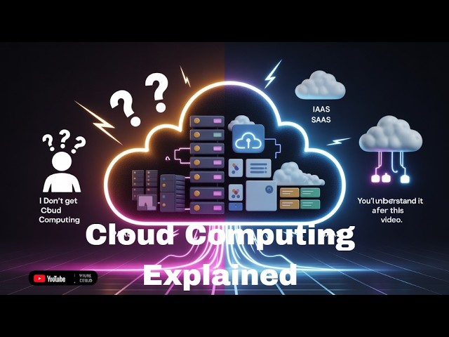 Cloud Computing Explained in 15 Minutes | IaaS vs PaaS vs SaaS, Cloud Types & Storage