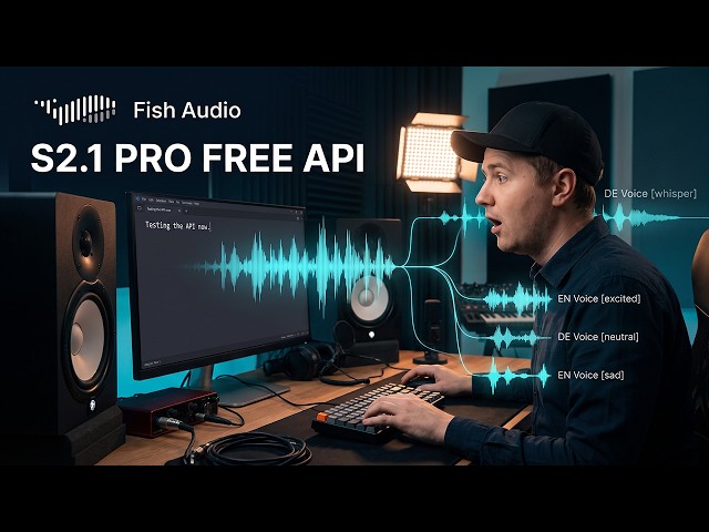 Fish Audio S2.1 Pro Free API – Turning Text into Speech