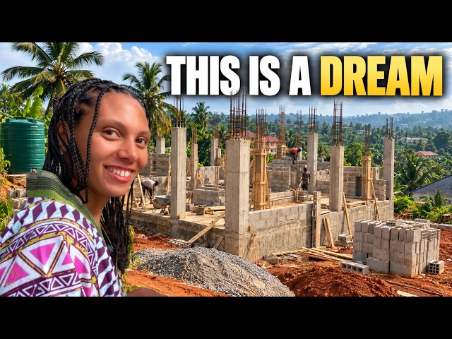 Building My Dream House in Ghana 🇬🇭 IS THERE LIGHT AT THE END OF THE TUNNEL? Ep.4