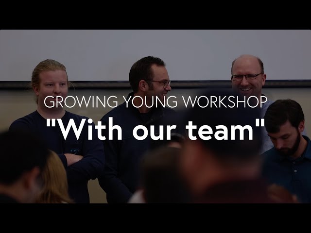 Training for your ministry team - Growing Young Workshops