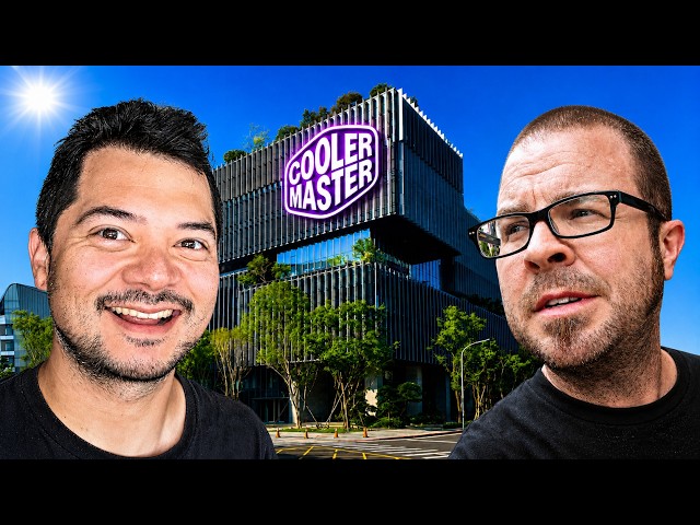 Touring Cooler Master's INSANE Headquarters In Taiwan! [STREAM]