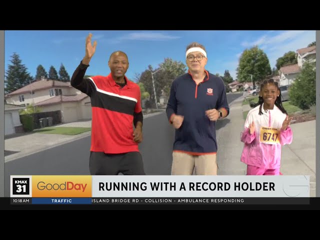 Zora Grant holds the record for the national 1500 meter run for girls