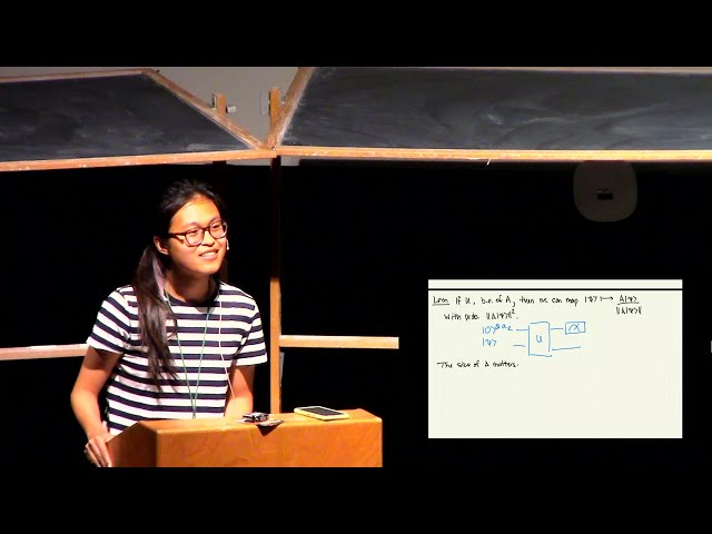 Part 1 Quantum and quantum-inspired linear algebra | Ewin Tang (University of Washington)