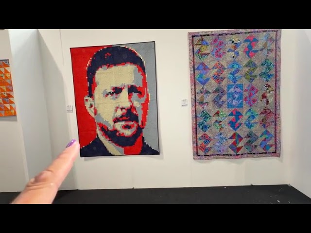 Festival of Quilts 2026 - wandering with Crafty-uk around the quilts etc