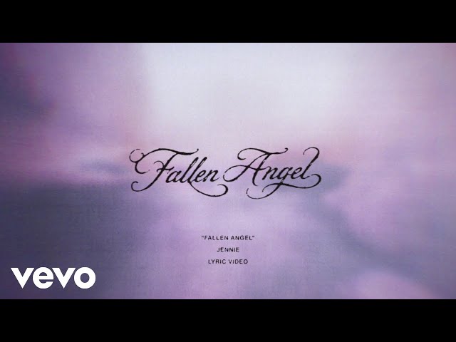 JENNIE - FALLEN ANGEL (Official Lyric Video)