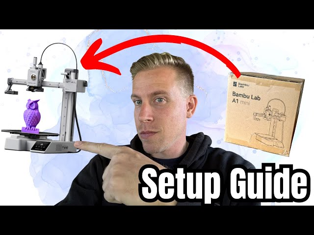 How to Set Up the Bambu Lab A1 Mini & Start Printing!