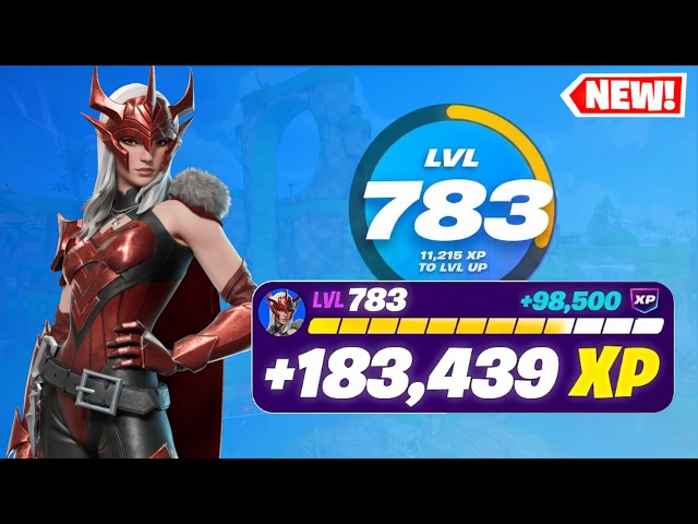 NEW *BEST* AFK NO TIMER Fortnite XP MAP How To LEVEL UP FAST in CHAPTER 7 SEASON 4 (Max Battle Pass)