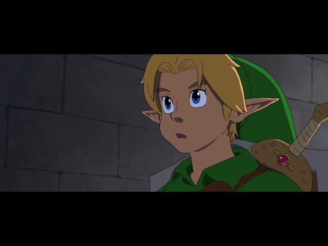 "The Legend of Zelda : Ocarina of Time" - Hand-drawn 2D animation.