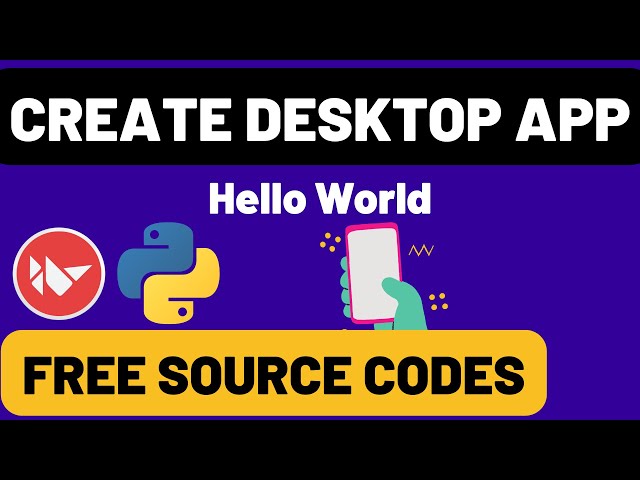 How to create Hello World app? - Python Kivy