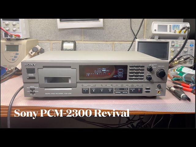 Sony PMC-2300 DAT Digital Cassette Deck Revival: Overcoming the Toughest Challenges