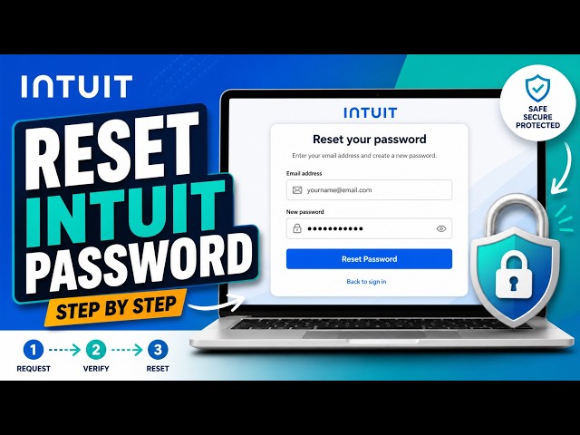 How to reset your password with Intuit - Step By Step