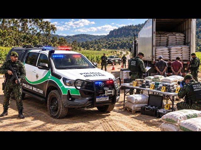 POLÍCIA AMBIENTAL PERSEGUE E PRENDE CARGA DE FERTILIZANTES ROUBADOS E MUITA DROGA! | GTA 5 POLICIAL