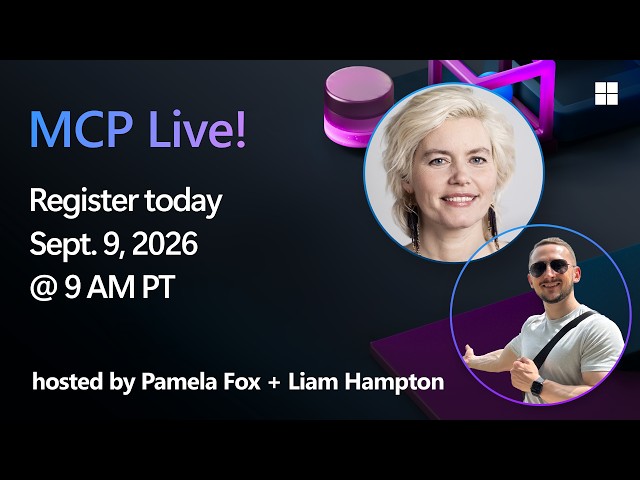 MCP Live! | A half-day livestream about the latest in MCP