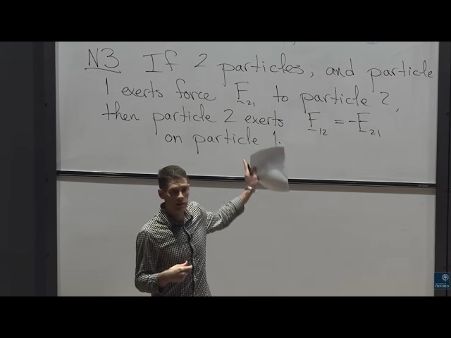Dynamics, Lectures 1 & 2: Oxford Mathematics 1st Year Student Lecture