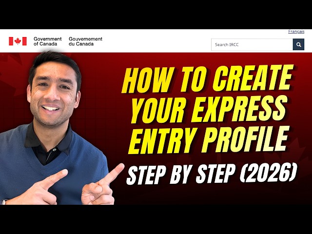 How to create your Express Entry Profile (2026) | Step by Step Guide | Canadian Immigration