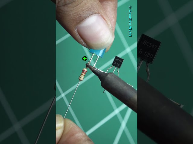 Homemade - Automatic Night Lamp Circuit #darksensor #automatic