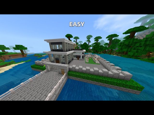 Minecraft How To Build An Easy House Tutorial #minecraft 