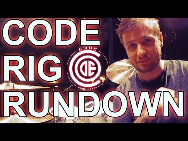 Andrew Scott - KING KING -  Code Drum Heads - Rig Rundown