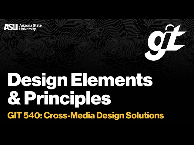 03: Design Elements and Principles