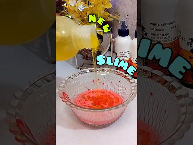 Fluffy 😍 Colgate slime 🫧| How to make slime| No Glue slime #trending #shorts #youtubeshorts