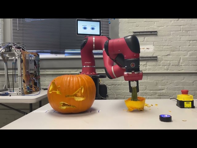 Robotic pumpkin carving
