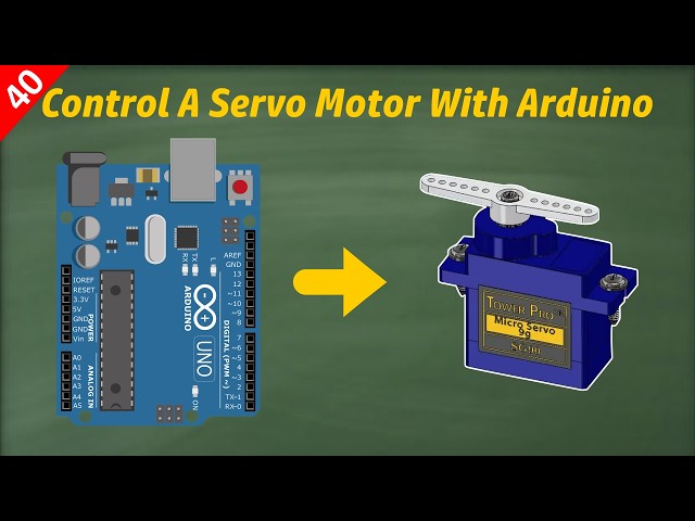 Servo Motor Control with Arduino | SG90 Wiring, Code & Working Explained