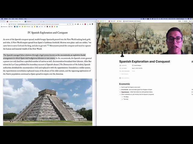 How I take notes from a HISTORY textbook