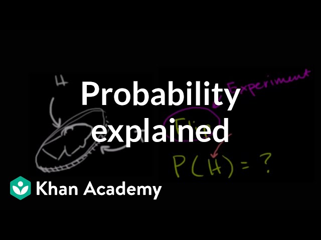 Probability explained | Independent and dependent events | Probability and Statistics | Khan Academy