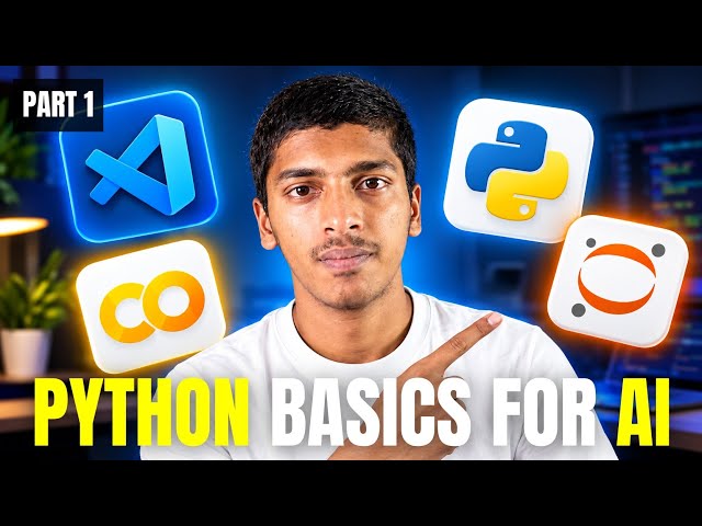 Python Basics for AI — Episode 1 | Tamil | ✅#python #basic #python #tamil #ai #ml