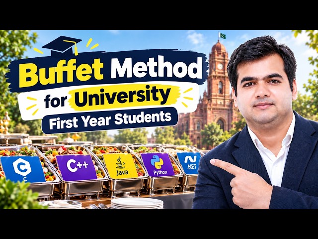 The Buffet Method for University First-Year Students