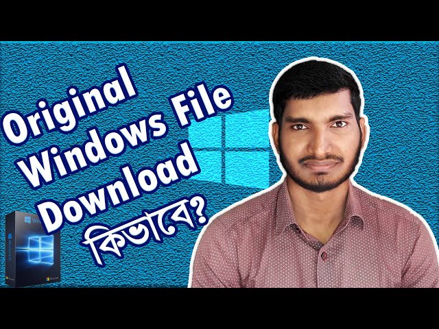 How to download original windows 10 ISO file & USB Bootable | A Series Tech