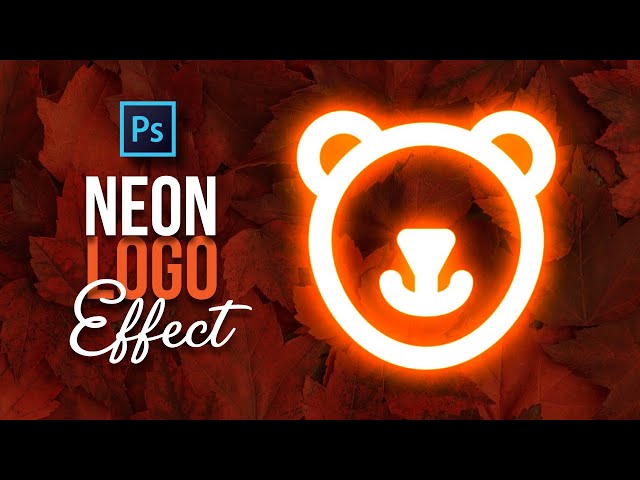 HOW TO MAKE NEON LOGO EFFECT | ADOBE PHOTOSHOP TUTORIAL