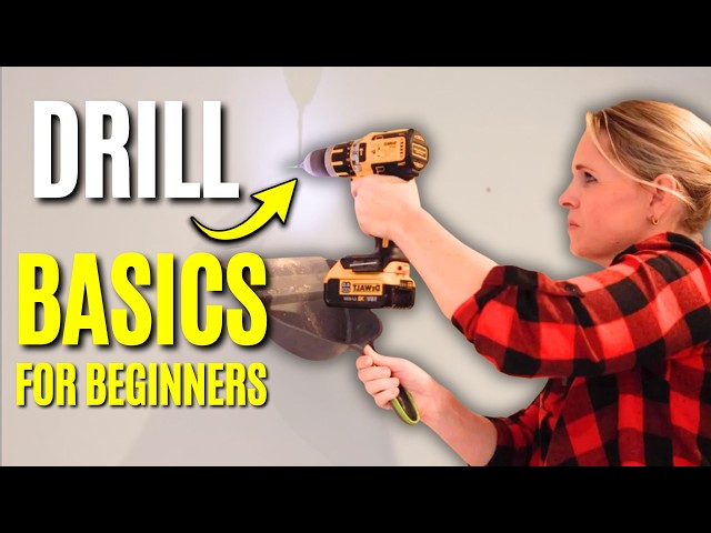 How to Use a Drill (Absolute Beginner's Guide)