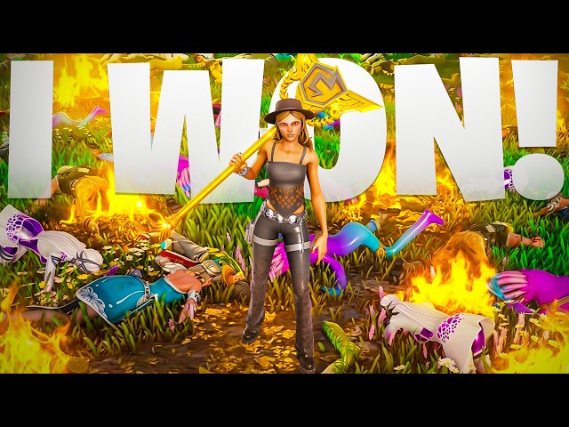 I Won The Solo Victory Cup...