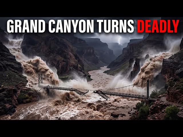 URGENT: Grand Canyon Cut Off as Historic Flash Flood Destroys Key Bridge