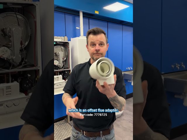 Why use the Baxi Offset Flue Adapter? A top tip from Baxi Trainer Rob