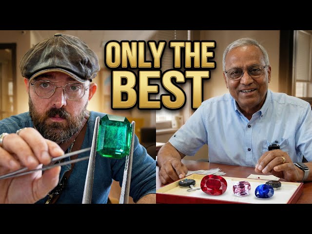 Choosing the Best Stones for a Client (Royal Blue, Padparadscha, Pigeon Blood)