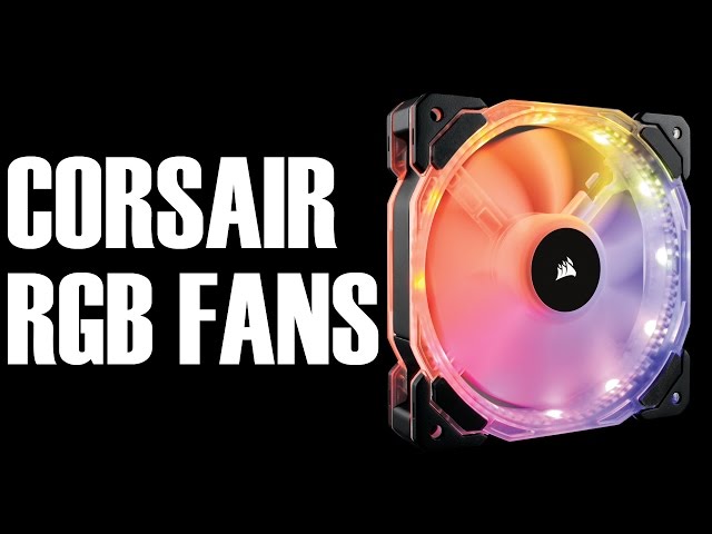 Corsair SP120 & HD120 RGB Fan Review