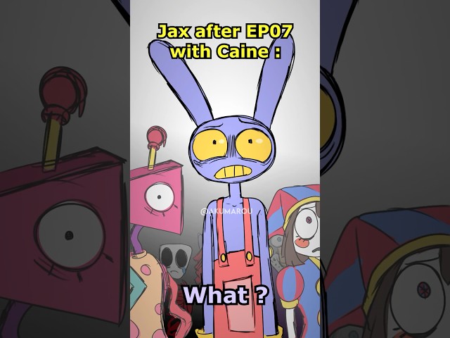 I want Jax to do this to Caine | The Amazing Digital Circus TADC EP07 #tadc #animationmeme
