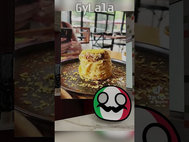 Italy ball Reacts TOO EXPENSIVE €540 PASTA?! WHAT NO WAY! #shorts #italyball #countryballs