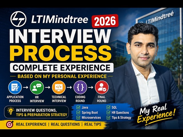 LTIMindtree Interview Experience 2026 | Java Backend Developer | Questions & Selection Process