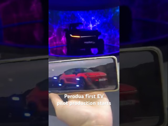 Perodua EV Production Starts